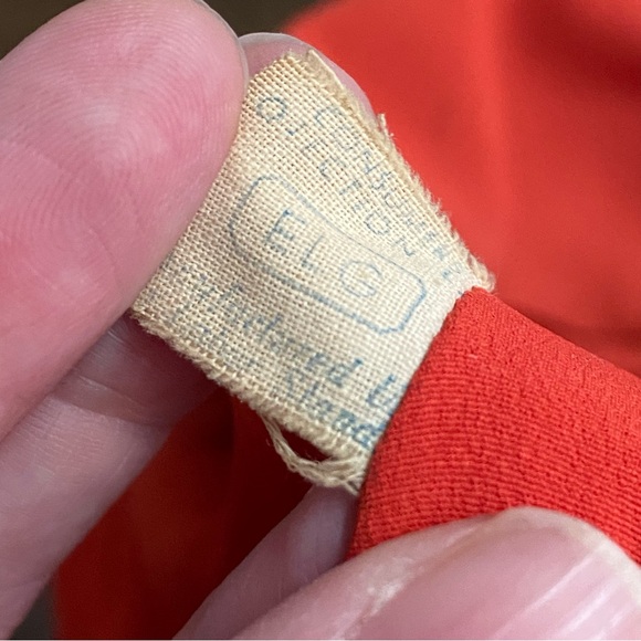 Vintage 1940s Forstmann Virgin Wool Grey Coat. Double Breasted. Size 4 or 6. - Picture 9 of 16